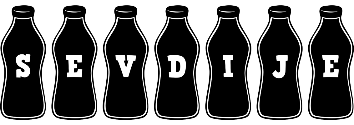 Sevdije bottle logo