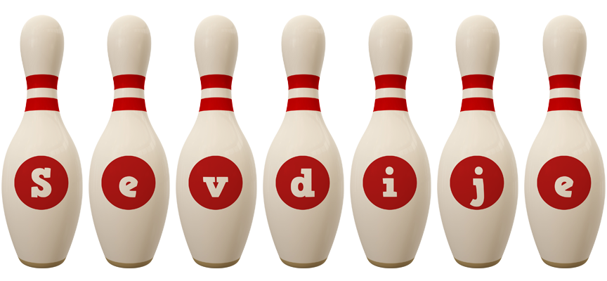 Sevdije bowling-pin logo