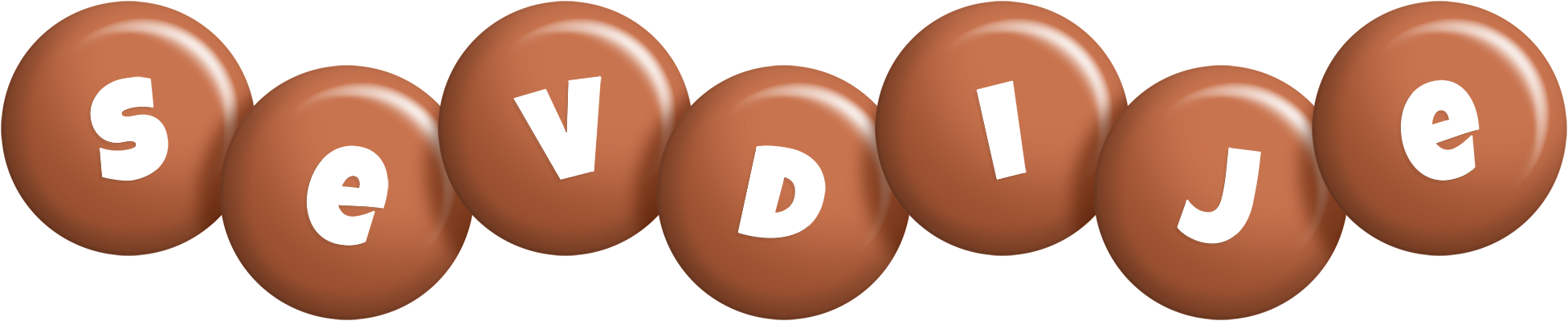 Sevdije candy-brown logo
