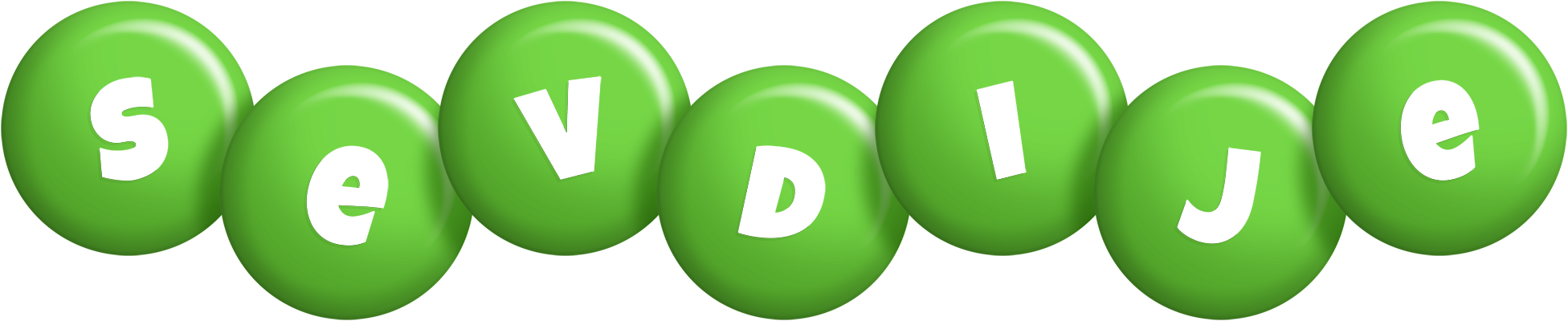 Sevdije candy-green logo