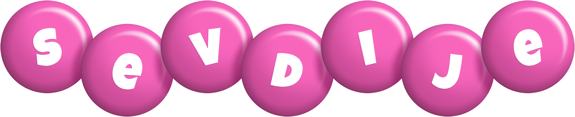Sevdije candy-pink logo