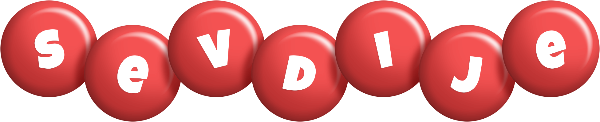 Sevdije candy-red logo