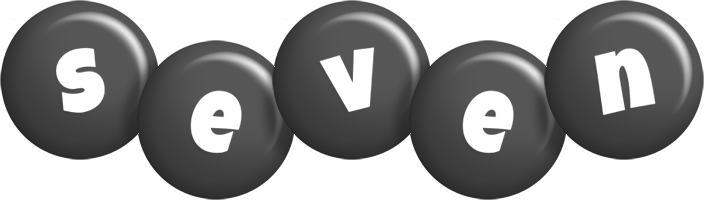 Seven candy-black logo