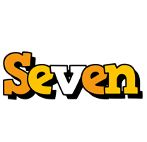 Seven cartoon logo