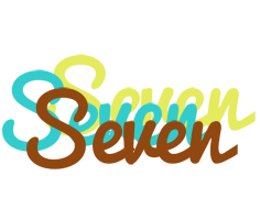 Seven cupcake logo