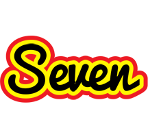 Seven flaming logo