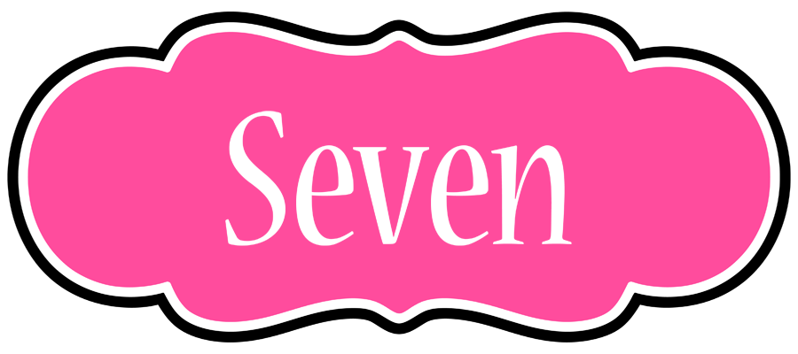 Seven invitation logo