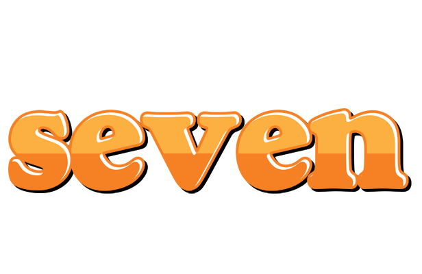 Seven orange logo
