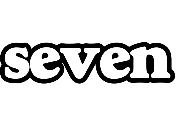 Seven panda logo