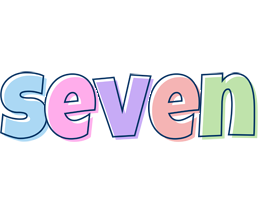 Seven pastel logo