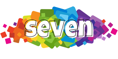 Seven pixels logo