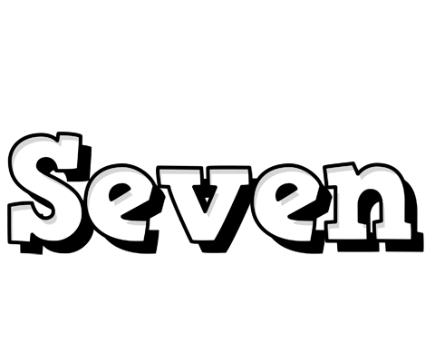 Seven snowing logo