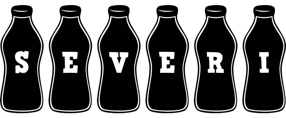 Severi bottle logo