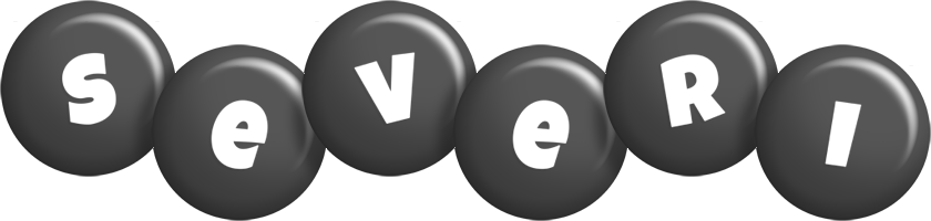 Severi candy-black logo