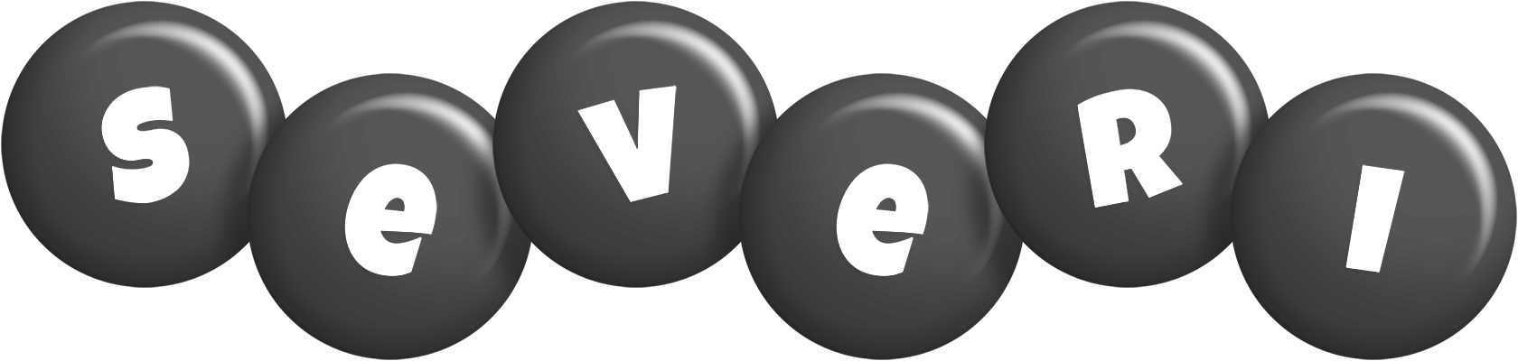 Severi candy-black logo
