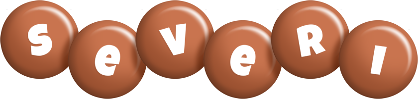 Severi candy-brown logo