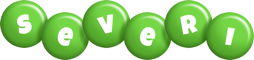 Severi candy-green logo
