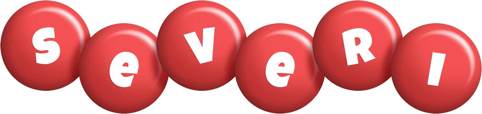 Severi candy-red logo