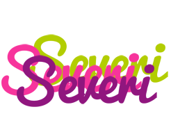Severi flowers logo
