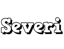 Severi snowing logo