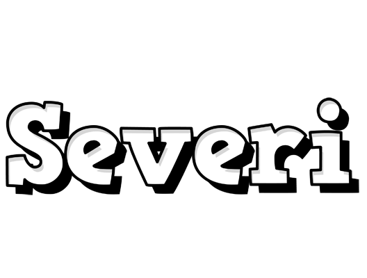 Severi snowing logo