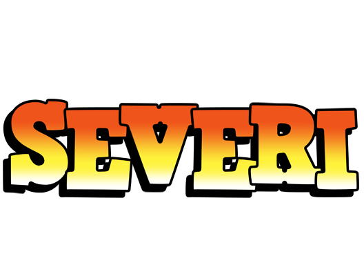 Severi sunset logo