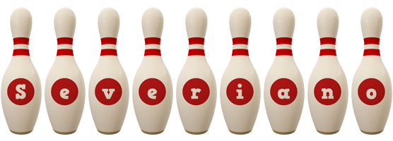 Severiano bowling-pin logo