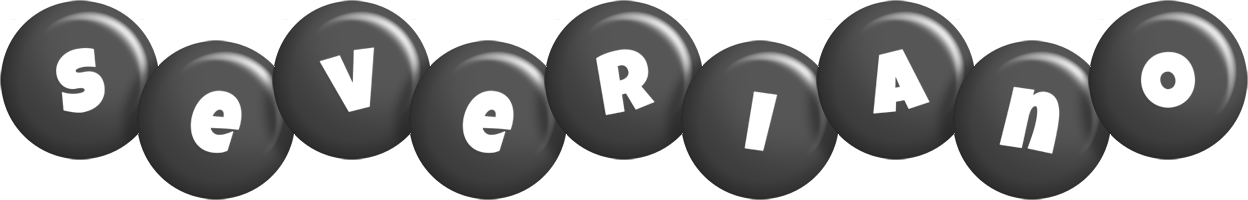 Severiano candy-black logo