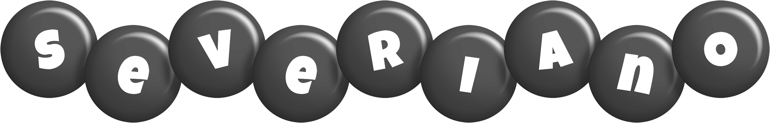 Severiano candy-black logo