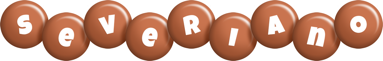 Severiano candy-brown logo