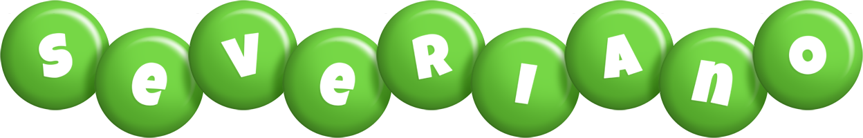 Severiano candy-green logo