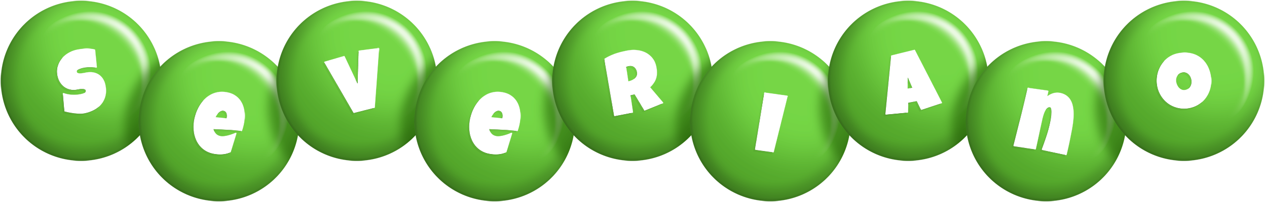 Severiano candy-green logo