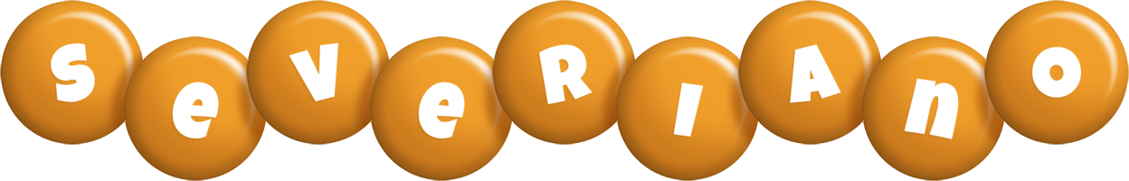 Severiano candy-orange logo