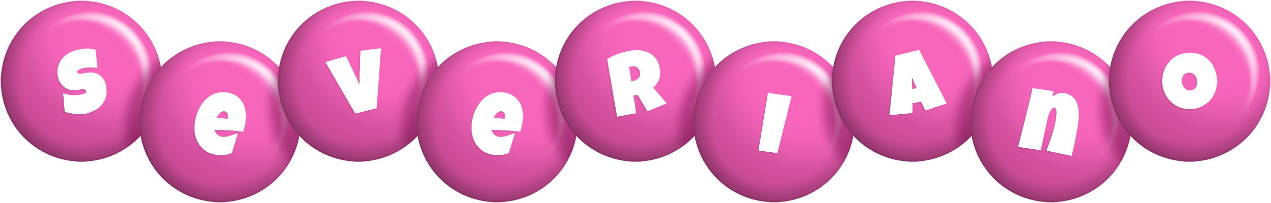 Severiano candy-pink logo