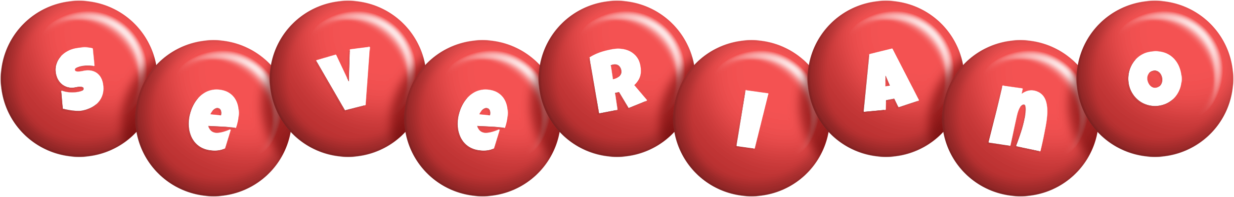 Severiano candy-red logo