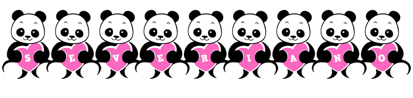 Severiano love-panda logo