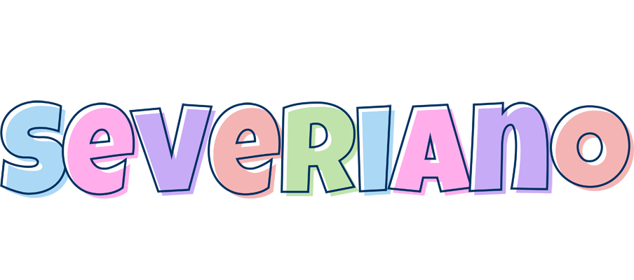 Severiano pastel logo
