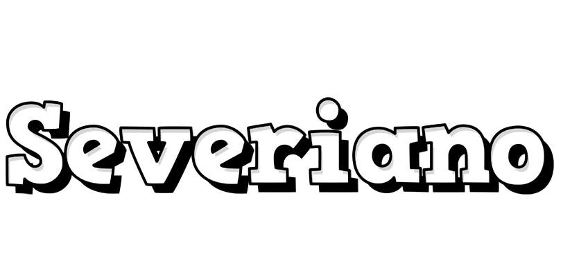 Severiano snowing logo
