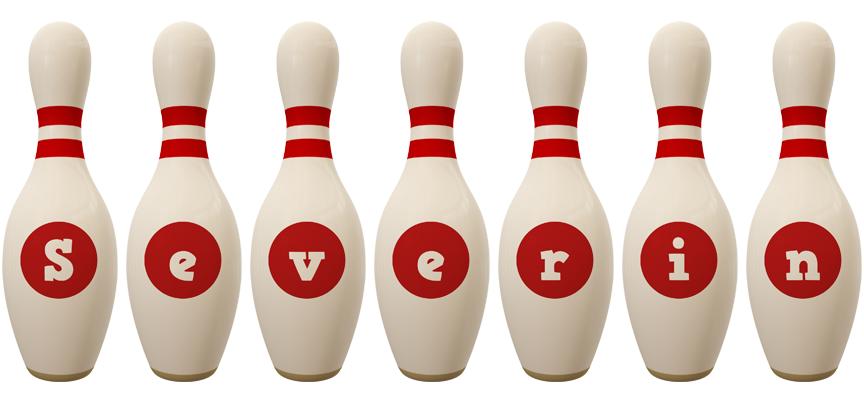 Severin bowling-pin logo