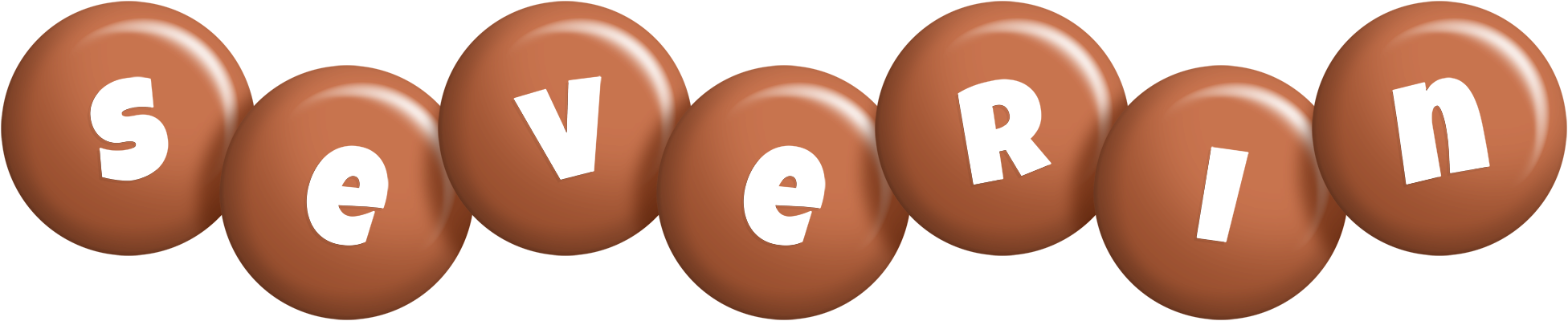 Severin candy-brown logo