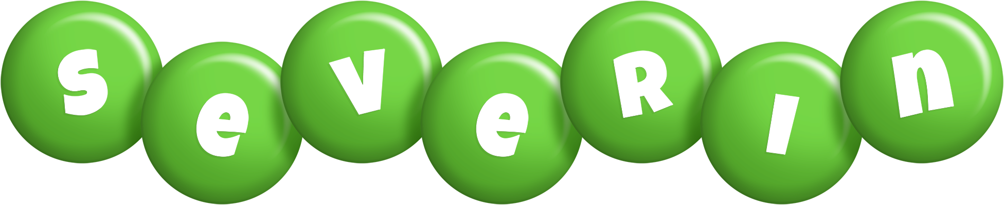 Severin candy-green logo