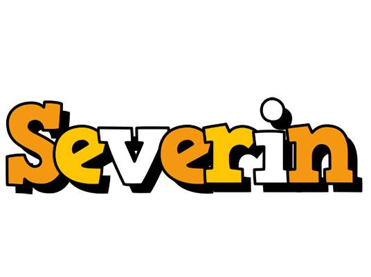 Severin cartoon logo
