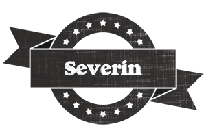 Severin grunge logo