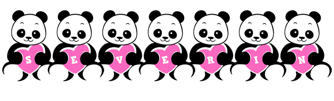 Severin love-panda logo