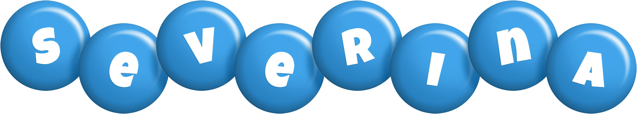 Severina candy-blue logo
