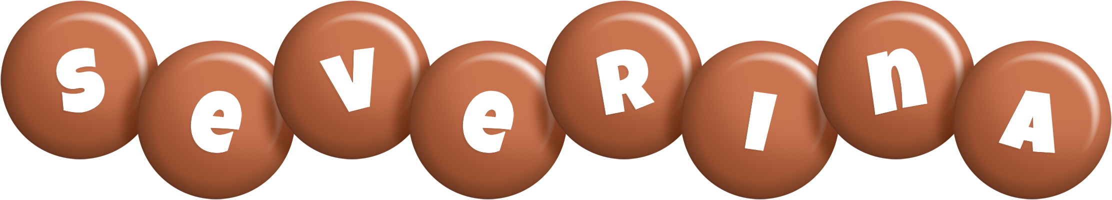 Severina candy-brown logo