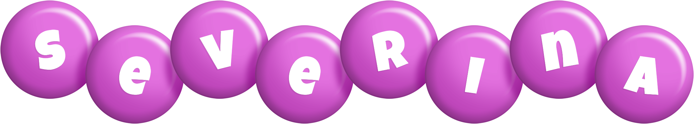 Severina candy-purple logo