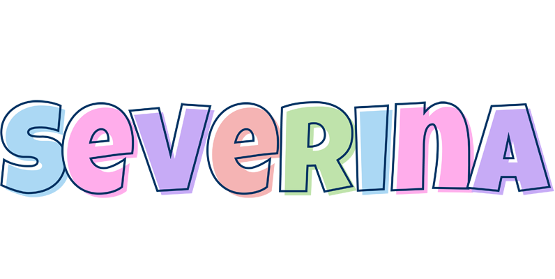 Severina pastel logo