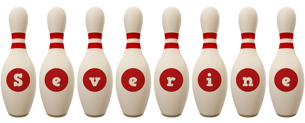 Severine bowling-pin logo