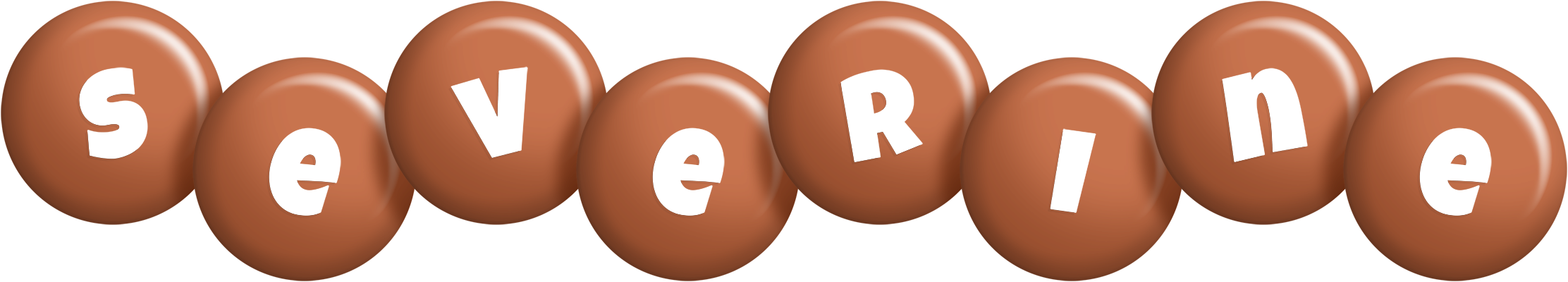 Severine candy-brown logo